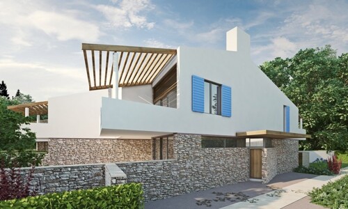 Građevinsko zemljište, Labin, 30000 m2, projekt za 43 vile sa bazenima