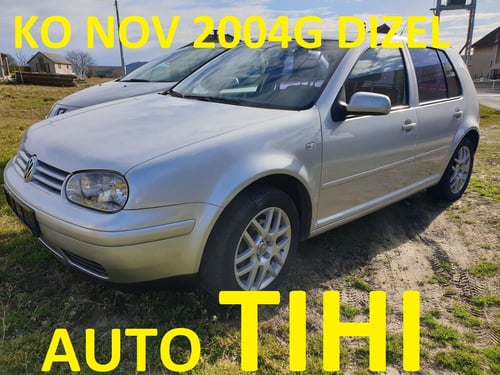 Volkswagen Golf IV 2004.g. 182669km 1.9 tdi 1896 cm3 74kw kao nov