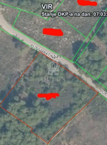 Poljoprivredno zemljište- Smratina VIR- Mogućnost kupnje manje m2