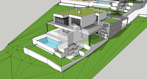 Crikvenica, zemljište sa pogledom na more 621 m2