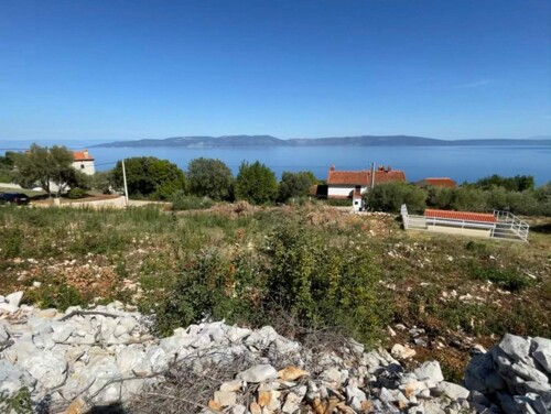 GRAĐEVINSKA PARCELA S POGLEDOM NA MORE