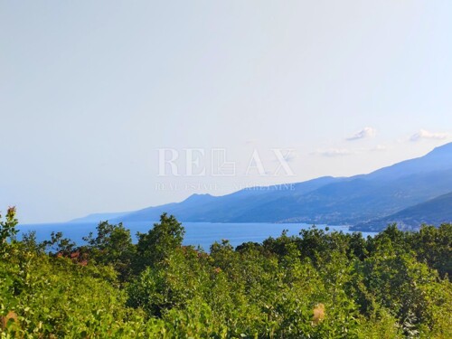 Kastav, Rubeši - građevinsko zemljište s pogledom na more