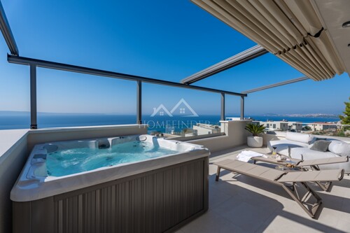 Ekskluzivna suvremena vila s panoramskim pogledom na more