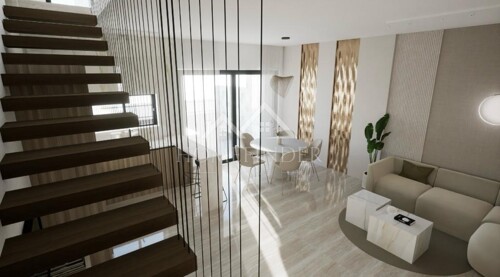 Luksuzna kuća u nizu s bazenom, 100m2, Vodice, NOVOGRADNJA,