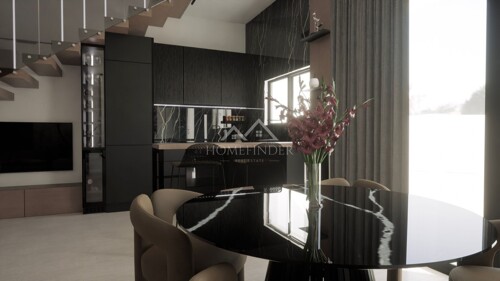 Luksuzna kuća u nizu s bazenom, 100m2, Vodice, NOVOGRADNJA,