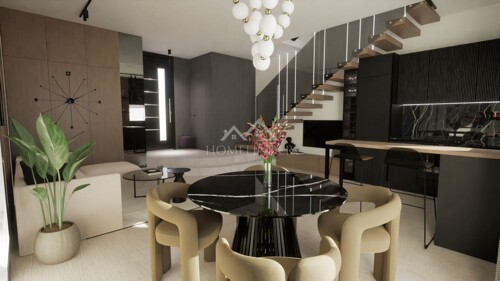 Luksuzna kuća u nizu s bazenom, 100m2, Vodice, NOVOGRADNJA,