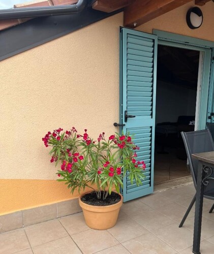 POREČ, STAN S POGLEDOM NA MORE I PROSTRANOM TERASOM