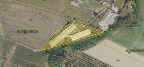 PRODAJA – ZEMLJIŠTE 4.788 m² – Farkašić, Koprivnica