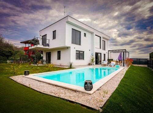 Moderna kuća za odmor nedaleko mora, Umag, Istra