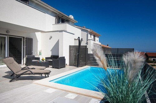 Duplex villa s pogledom na more, Ližnjan, Istra