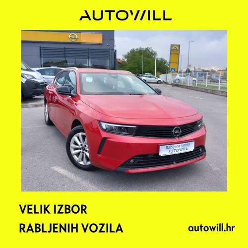 OPEL ASTRA SPORTS TOURER EDITION 1,2 * VOZILO S TVORNIČKIM JAMSTVOM*