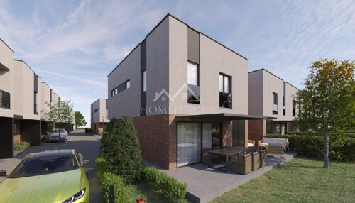 Luksuzna kuća u nizu, 122m2, 2VPM, Jastrebarsko, NOVOGRADNJA