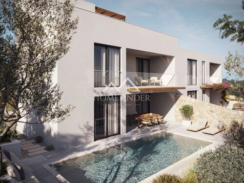 Moderan višeetažni stan Vodice 115,09m2