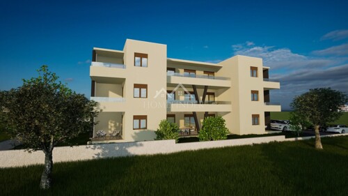 Stan u novogradnji s pogledom na more - Vodice 87,71m2