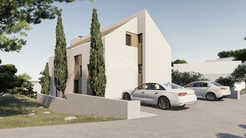 Luksuzni stan 50 m od mora – 96 m² s 2 terase, Milna, otok B