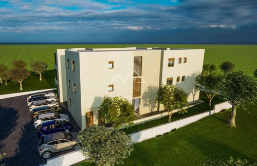 Stan u novogradnji s pogledom na more - Vodice 81,50m2