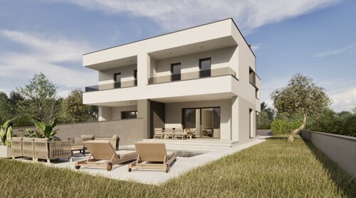 Građevinsko zemljište s dozvolom na prodaju, Ližnjan, Istra