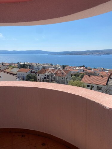 Crikvenica, stan (3S) 60 m² s predivnim pogledom na more