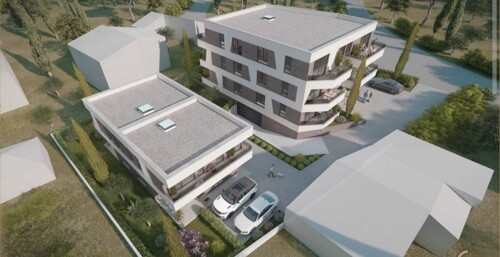 Dvosobni stan na 1 katu novogradnje, Premantura, Istra