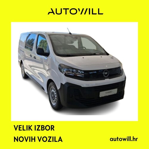 OPEL VIVARO L2H1 CREW VAN 2,0 D MT6 ***AKCIJA** ISPORUKA ODMAH***