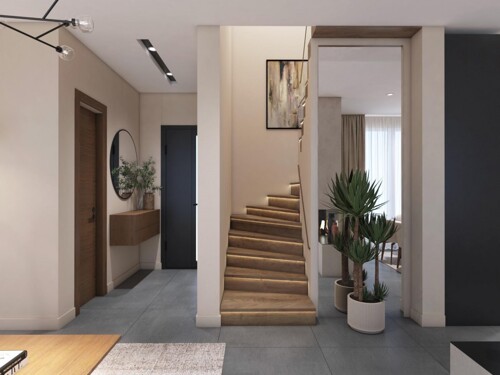 Dvoetažni stan u novogradnji, Premantura, Istra