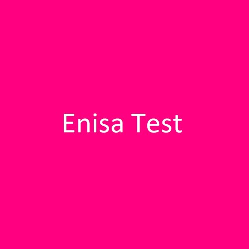 Enisa Test (johnybravo) Studentski posao