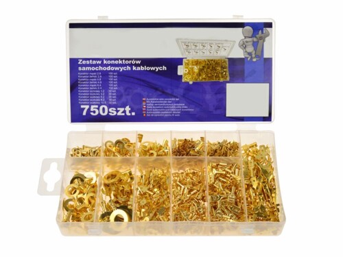 Set 750 kabelskih konektora za automobil