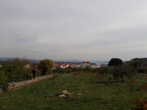 Građevinsko zemljište, 949 m2, pogled na more, Vodice
