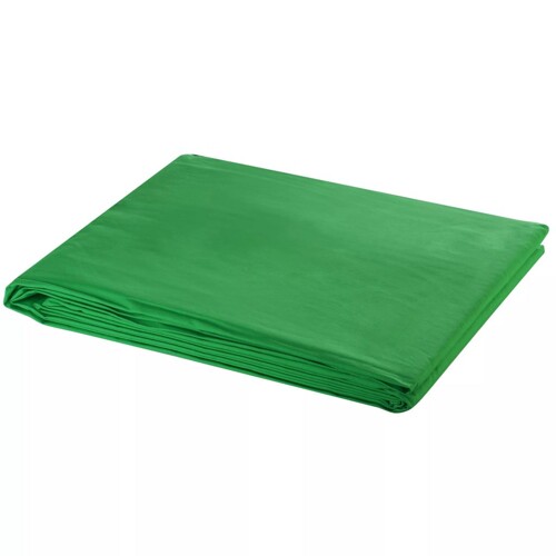 Pozadina pamučna zelena 300x300 cm Chroma key - NOVO
