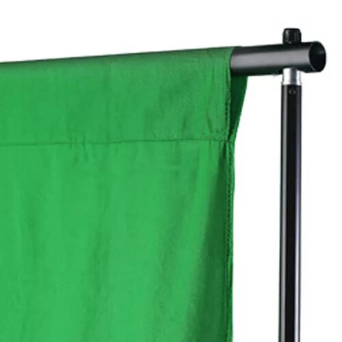 Pozadina pamučna zelena 300x300 cm Chroma key - NOVO
