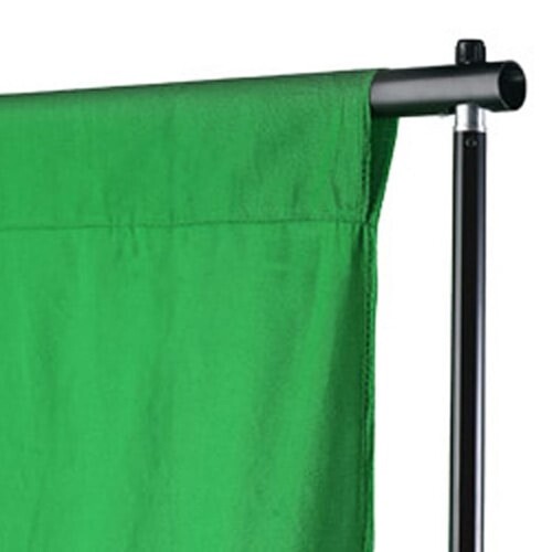 Pozadina pamučna zelena 500x300 cm Chroma key - NOVO