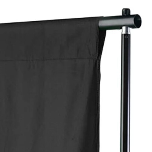 Pozadina pamučna crna 500x300 cm - NOVO