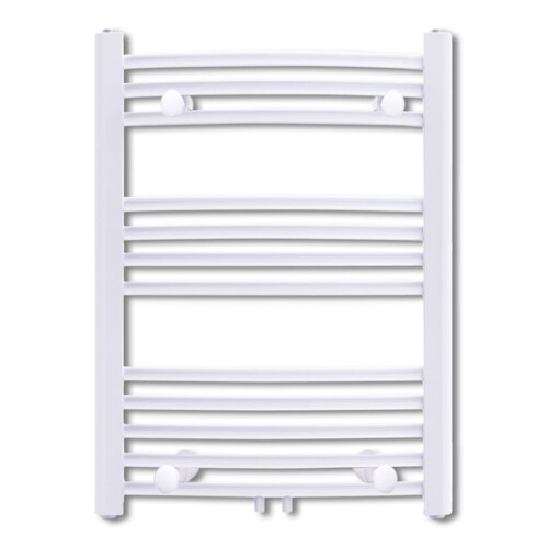 Kupaonski Radijator za Centralno grijanje Zaobljenih cijevi 500 x 764 mm Boč...