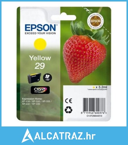 Originalna katruša s tintom Epson C13T298440 Rumena - NOVO
