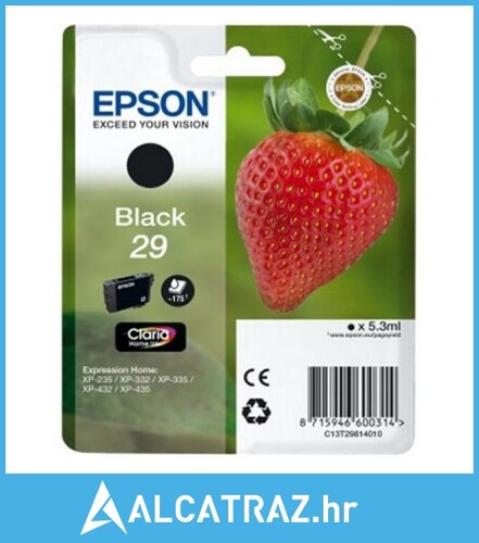 Originalna katruša s tintom Epson C13T298140 Črna - NOVO