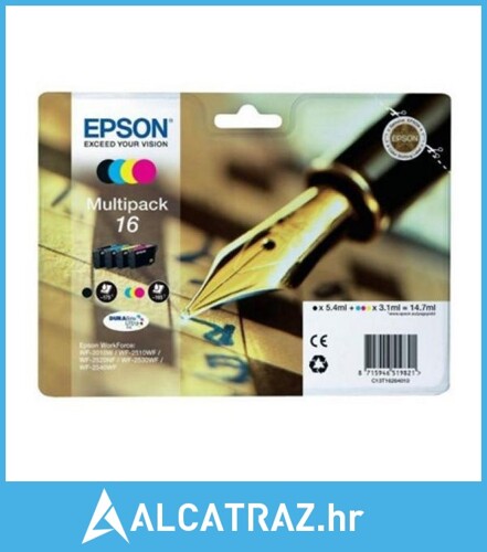 Originalna katruša s tintom Epson C13T16264010 Črna Rumena Cian Purpurnocrv...