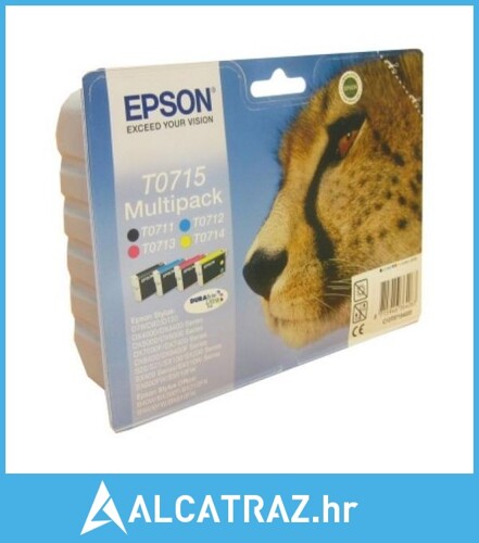 Originalna katruša s tintom Epson C13T07154010 Črna Rumena Cian Purpurnocrv...