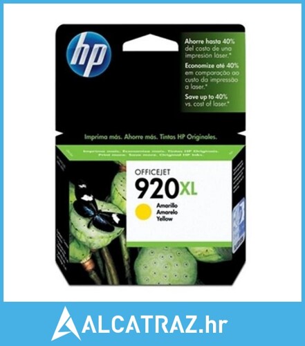 Originalna katruša s tintom Hewlett Packard CD974AE Rumena - NOVO