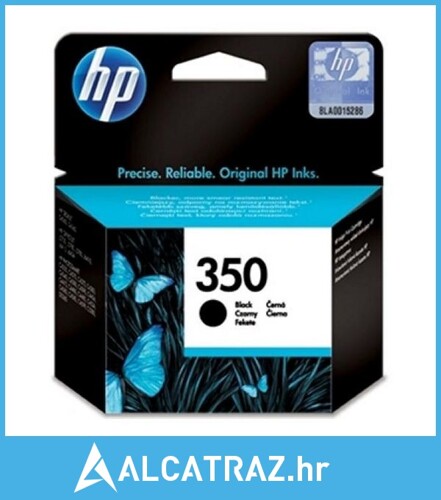 Originalna katruša s tintom Hewlett Packard CB335EE Črna - NOVO