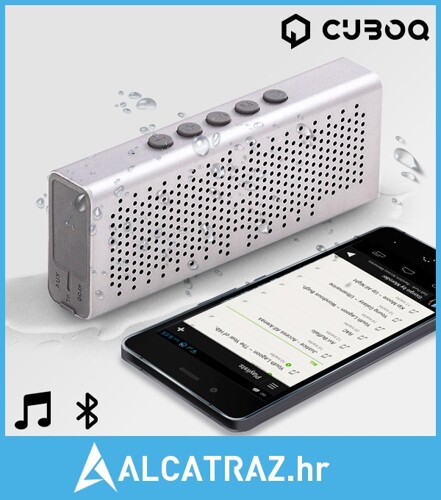Vodootporni Bluetooth Zvučnik CuboQ Metal - NOVO