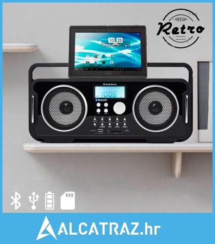 Punjivi Retro Radio Bluetooth AudioSonic RD1556 - NOVO