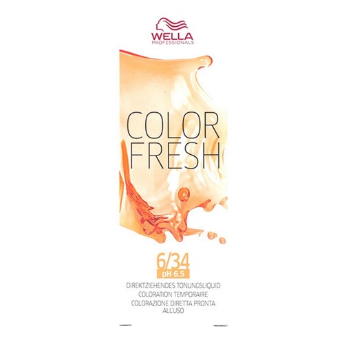 Polutrajna Tinta Color Fresh Wella 6/34 (75 ml) - NOVO