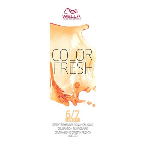Polutrajna Tinta Color Fresh Wella 6/7 (75 ml) - NOVO