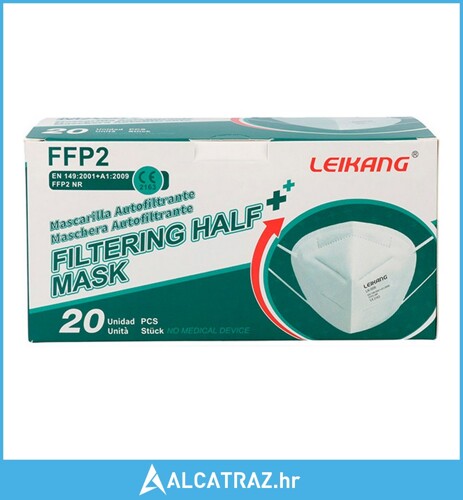 Zaštitna Respiratorna maska FFP2 (20 pcs) - NOVO