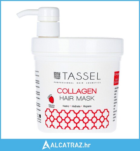 Maska za Kosu Eurostil S kolagenom Jagoda (1000 ml) - NOVO
