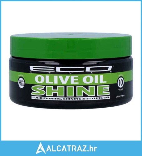 vosak Eco Styler Shine Gel Olive Oil (236 ml) - NOVO