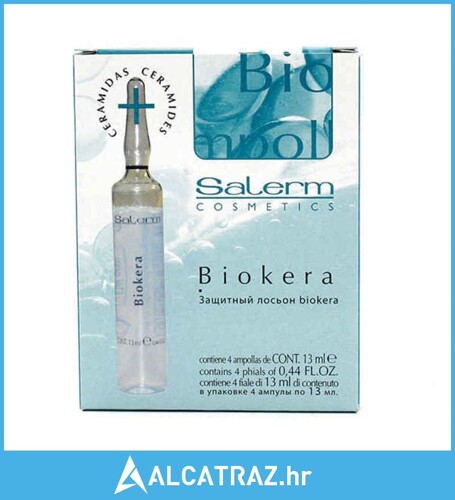 Tretman za Jačanje Kose Salerm Biokera (4 x 13 ml) - NOVO