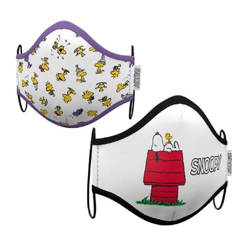 Higijenska maska za višekratnu upotrebu Snoopy Odrasla osoba (2 uds) - NOVO