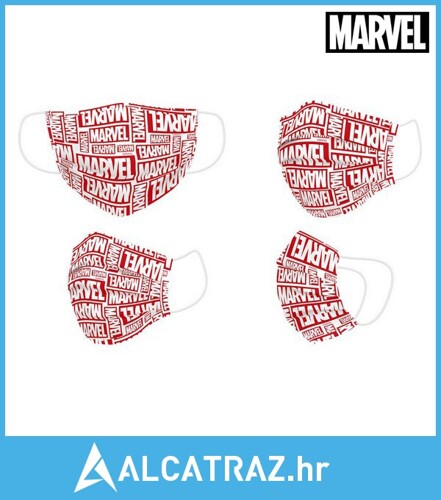 Higijenska maska Marvel + 11 Godina Crvena - NOVO
