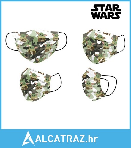 Higijenska maska The Mandalorian + 11 Godina Zelena - NOVO